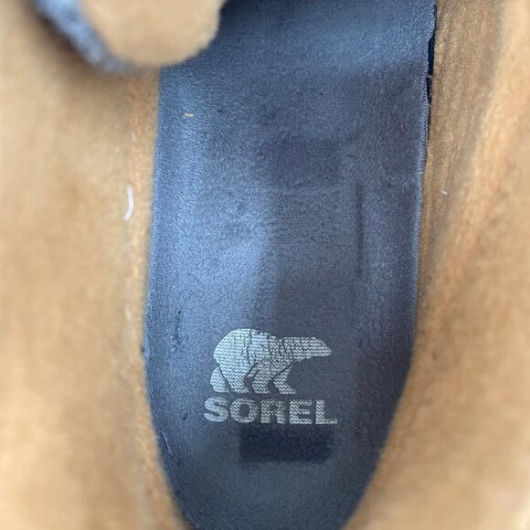 Sorel Brown Gray Kinetic Sneakers | Size 8 - Picture 4 of 9